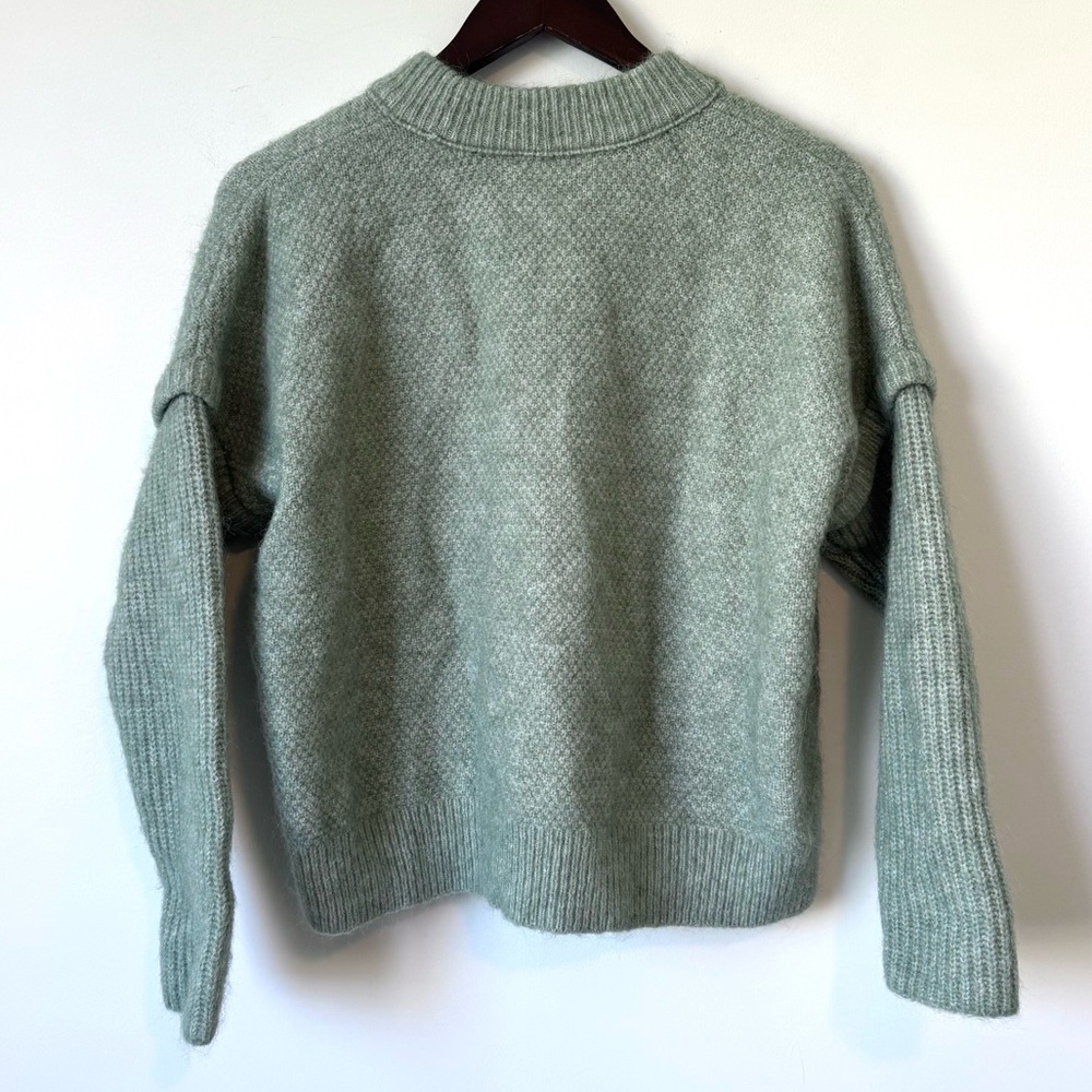 Madewell Havener Cable Stitch Crewneck Sweater - Size S - Picture 9 of 15